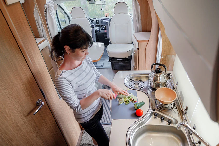 Cuisiner en camping-car