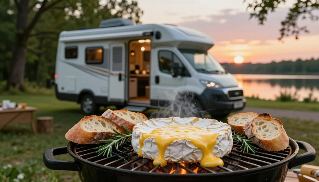 A-cozy-camping-car-parked-in-a-scenic-outdoor-setting-with-a-barbecue-grill-sizzling-with-a-1024x585 Camembert barbecue camping car : Notre test et verdict 2026