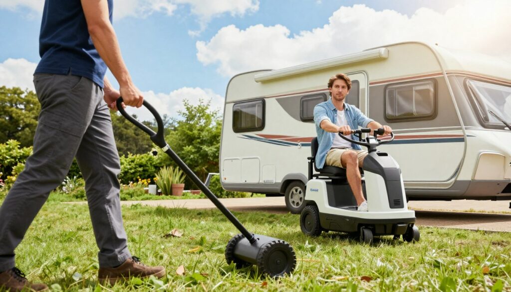 A-detailed-comparison-scene-depicting-a-manual-caravan-mover-and-an-electric-caravan-mover-in-1024x585 Deplace caravane : notre test complet et avis expert
