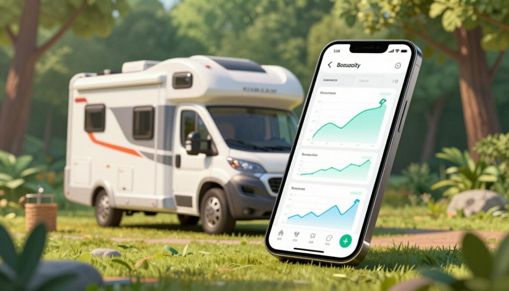 A-detailed-digital-illustration-depicting-a-modern-fuel-consumption-tracking-application-for-a--1024x585 Tableau consommation camping-car : notre avis complet