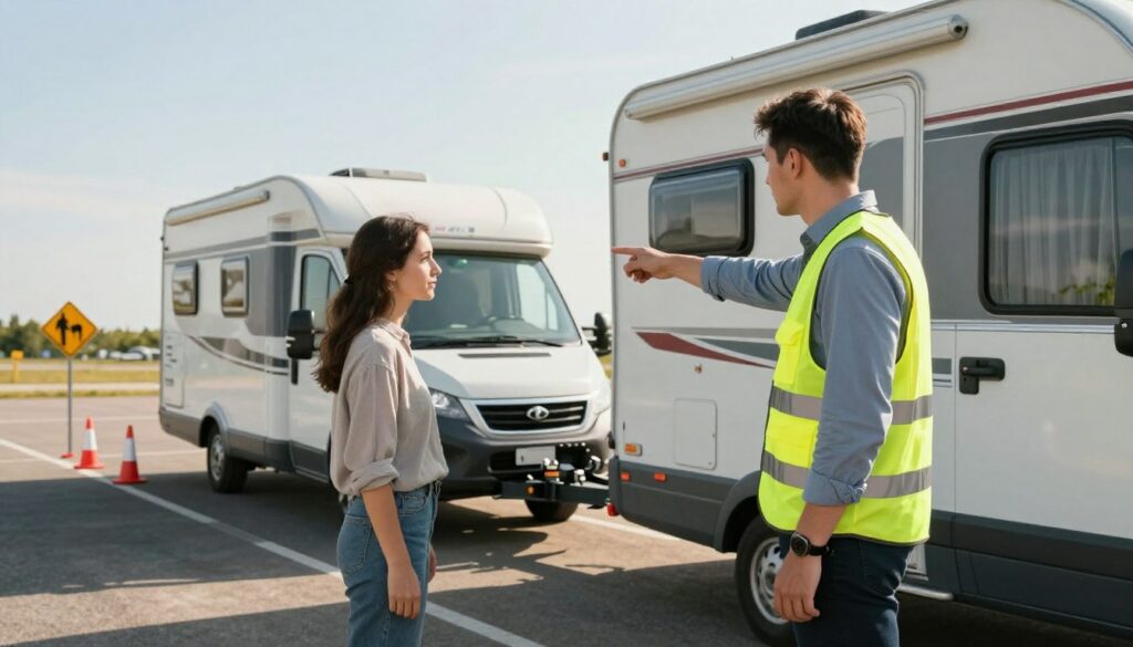 A-professional-driving-training-session-for-towing-a-caravan.-In-the-foreground-a-well-dressed-1024x585 Permis pour tracter une caravane : ce que nous devons savoir