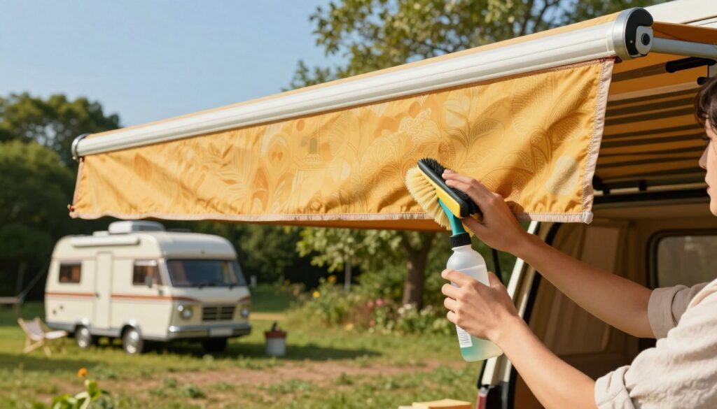 A-well-maintained-van-awning-is-depicted-in-a-sunny-outdoor-setting-showcasing-a-meticulous-1024x585 Notre guide pour choisir et installer un auvent pour van