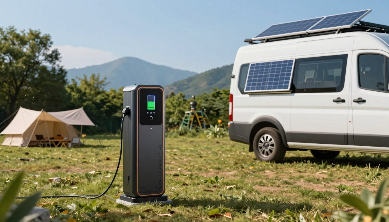station électrique portable van, batterie nomade camping-car, EcoFlow vs Bluetti